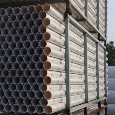 pvc管给水管63mm塑料管硬加厚160大口径排水管建装修工地雨水绿化图3