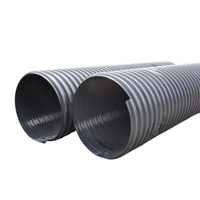 厂家现货PE钢带增强螺旋波纹管排污管排水管市政走水管网PE管图5
