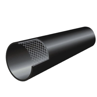 钢丝网骨架塑料复合管高密聚乙烯消防给水管埋地消防管p e管直埋图5