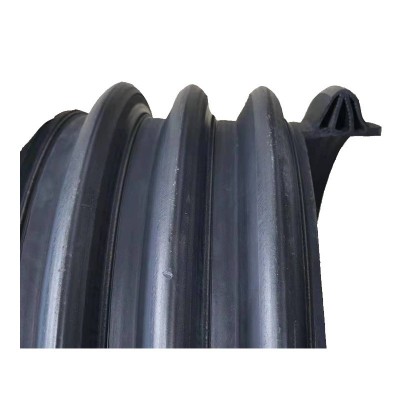 HDPE伞状立筋增强缠绕波纹排水管地埋排污双内多肋高筋 螺旋波纹管图5