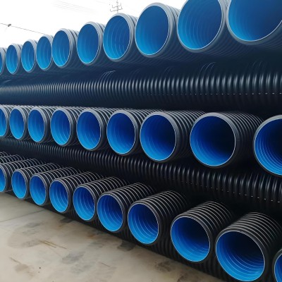厂家直供【顾地】批发民建市政农业现货排水排污HDPE双壁波纹管图4