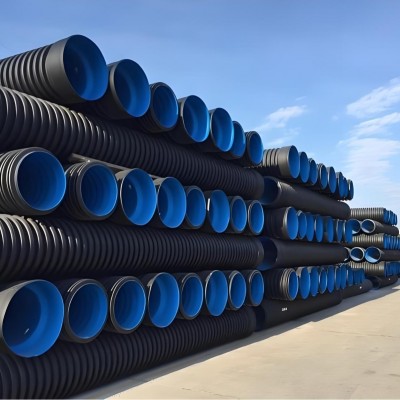 厂家直供【顾地】批发民建市政农业现货排水排污HDPE双壁波纹管图3