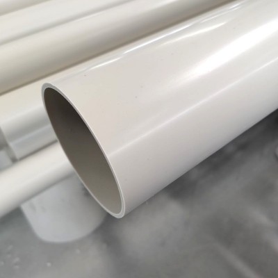 厂家PVC排水管市政建筑工程白色塑料地下水管道 pvc管 排水管批发图3