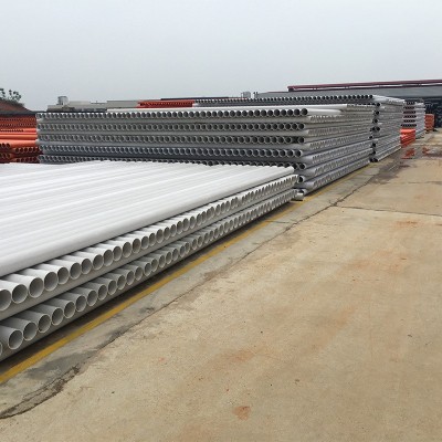 U-PVC排水管硬壁管下水道排污雨水市政建筑工程排水农田灌溉管图4