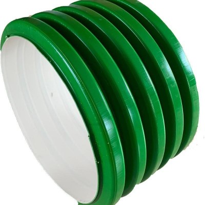 PP波纹管PPHM双壁波纹管外绿内白波纹管高强度聚丙烯管10级排污管图5
