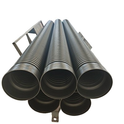 双壁波纹管HDPE双壁波纹管增强国标波纹管黑色现货