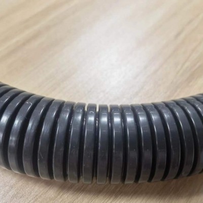 工厂货源PVC红黄黑穿线波纹管市政工程建筑工地排污管批发排水管图2