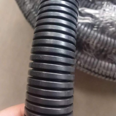 工厂货源PVC红黄黑穿线波纹管市政工程建筑工地排污管批发排水管图5