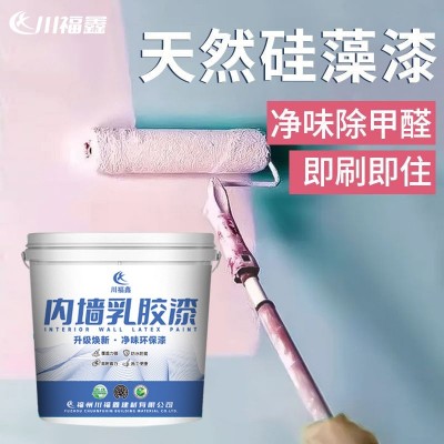 乳胶漆室内家用涂料墙面白色自刷环保防水面漆修复油漆环保水性漆图3