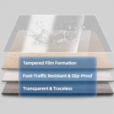 跨境专供英文版透明防水胶屋顶外墙补漏免砸砖丙烯酸纯丙防水材料图2