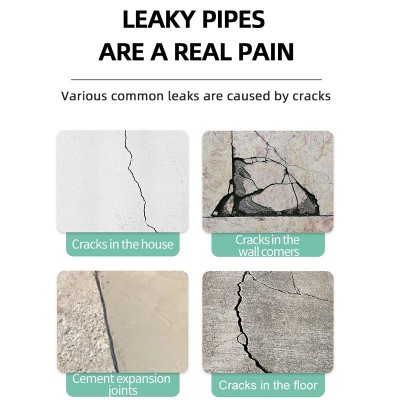 跨境英文防水灌缝胶地面墙体裂缝高弹修补胶屋顶外墙堵漏填缝灌浆图2