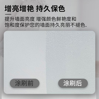 室内水性罩面漆透明防水墙面清漆光漆防潮防裂耐擦洗水性 罩光面漆图4