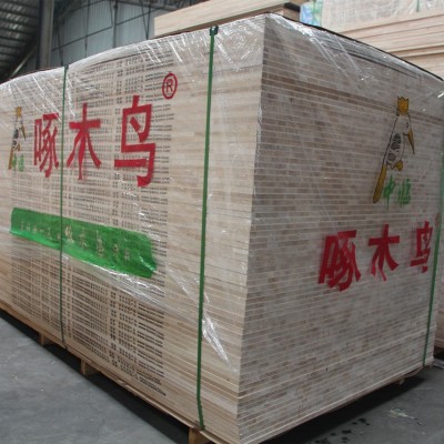 【现货供应】全新料香杉木生态免漆板 热压油墨纸 不变形无碳化图3