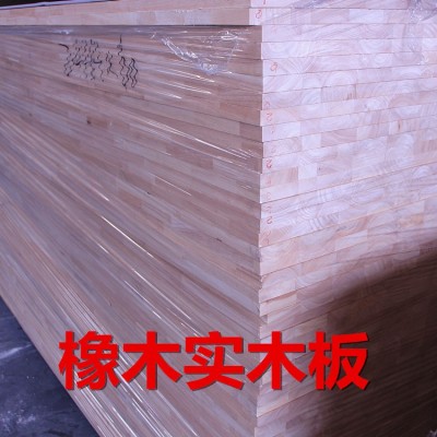 现货供应橡胶木实芯木板双面光滑齿接板芯 十八厘厚度均匀易上漆图2