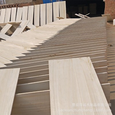 定制木质工艺品木板多规格桐木直拼板加厚多层木板桐木板材厂家图3