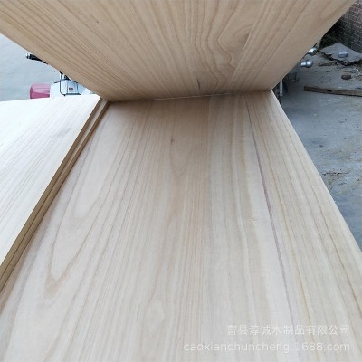 定制木质工艺品木板多规格桐木直拼板加厚多层木板桐木板材厂家图2