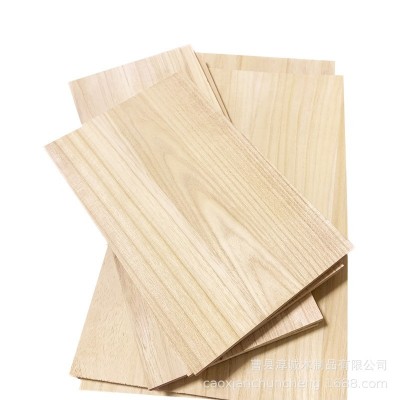厂家大量供应实木桐木拼板家装建筑原木板不易劈裂大板桐木直拼板图5