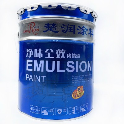 楚润弹性面漆水性白色底漆防水防晒抗污弹性 建筑油漆外墙 墙面漆图2