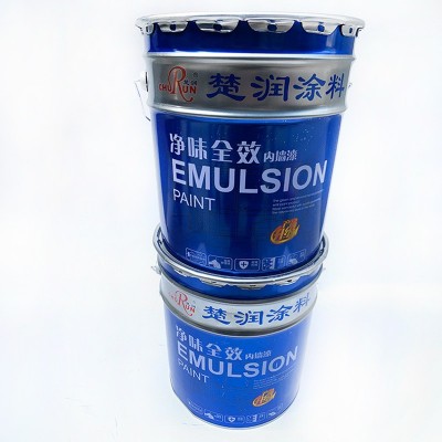 楚润弹性面漆水性白色底漆防水防晒抗污弹性 建筑油漆外墙 墙面漆图4
