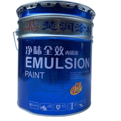 楚润弹性面漆水性白色底漆防水防晒抗污弹性 建筑油漆外墙 墙面漆图5