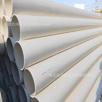 UPVC排水管500大口径PVC排污管250 315 400 450 560 630 通风管图3