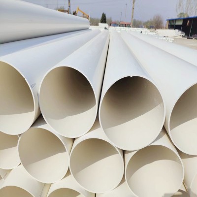 PVC风管450厂家直供大口径PVC塑料水管型号齐全355 500PVC排污管图4