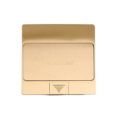 不锈钢地插座弹起式隐藏式五孔地插电源网络口地面插座地板插图5