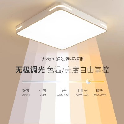 2025年新款主卧室灯led吸顶灯简约现代书房圆形阳台客厅房间灯具图2