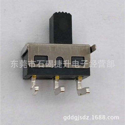 SS-12D11弯脚大电流拨动开关2档3脚单排单刀带固定脚SS12D06波动
