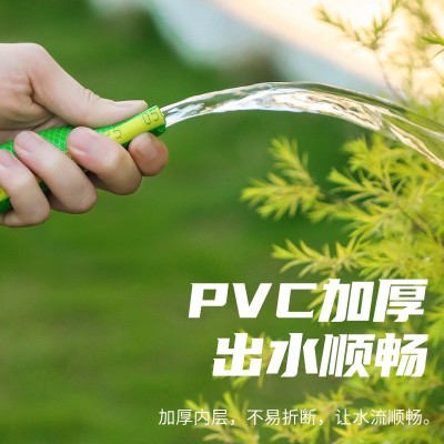 PVC给水软管自来水管子4分6分1寸1.2寸农用浇地塑料蛇 皮软水管图3