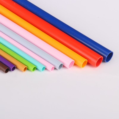 宠物逗猫棒玩具配件箱包支架彩色玩具 PVC硬空心透明仙女棒塑料管图2