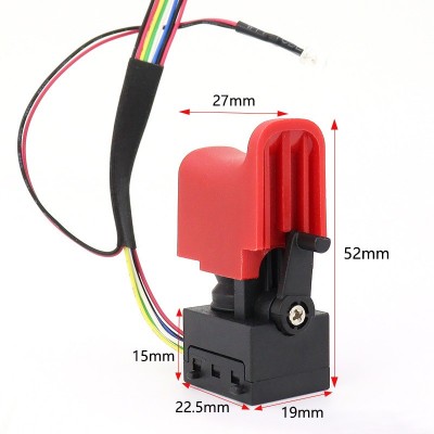 手电钻开关调速锂电钻开关12v 手枪钻正反转无刷电动扳手配件批发图5