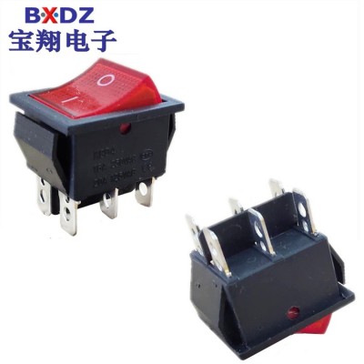 汽车雾灯改装开关LED灯12V3汽车改装船型开关翘板开关图2