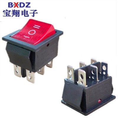 汽车雾灯改装开关LED灯12V3汽车改装船型开关翘板开关图3