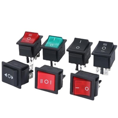 汽车雾灯改装开关LED灯12V3汽车改装船型开关翘板开关图5