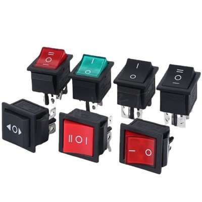 汽车雾灯改装开关LED灯12V3汽车改装船型开关翘板开关图4