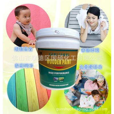 国硕家具漆半哑光白面漆清漆硬度高耐黄变翻新漆水性木器漆实木图5