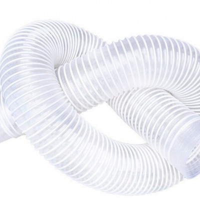 加厚壁厚2mmPVC塑筋管吸尘管吸风管除尘管波纹软管送料管排污管道图5