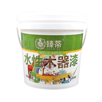 臻蒂水性油漆木器漆白彩色家具翻新漆水漆涂料儿童大小包装木门漆图5