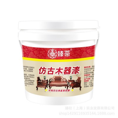 仿古水性木器家具翻新门窗改色漆高光净味复古做旧净味木漆批发图5