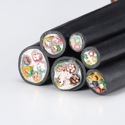 起帆YJV硬电缆3芯/4芯/5芯铜芯电力电缆 国标电缆图3