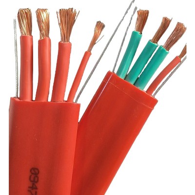 扁平双钢丝电缆线 起重机龙门吊行车电动葫芦卷筒电源线Y FFB/YVFB图3