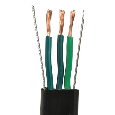 扁平双钢丝电缆线 起重机龙门吊行车电动葫芦卷筒电源线Y FFB/YVFB图5