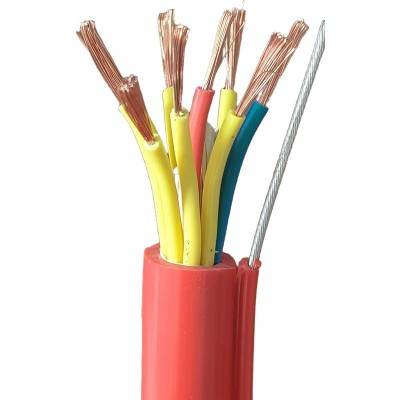 行车手柄控制线带钢丝TVR/HR7/8/9/10/11/12芯电动 葫芦按钮开关线图5