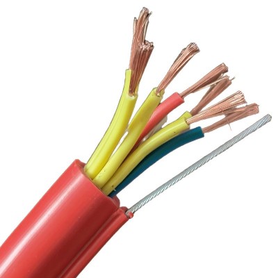 行车手柄控制线带钢丝TVR/HR7/8/9/10/11/12芯电动 葫芦按钮开关线图3