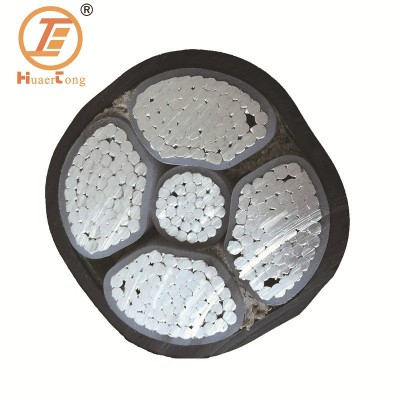 铝芯电力电缆YJLV4x400+1x185平方电缆国标线电缆足米厂家批发图5