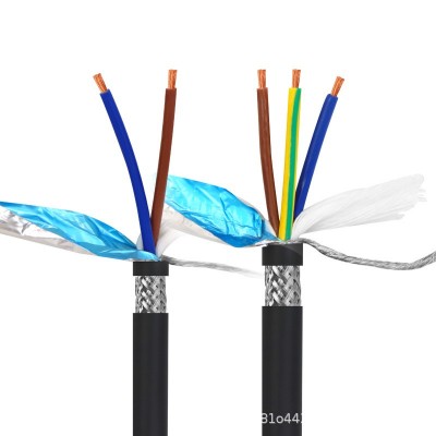 国标高柔性拖链电缆信号线2/3/4/5/6/7/8/10/12芯trv vp拖链屏蔽线图5