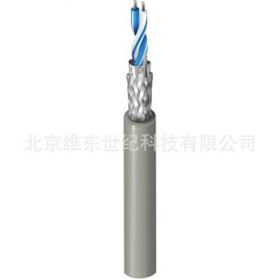 DMX512灯光控制总线电缆2x24AWG双层屏蔽RS-485通讯电缆V-9841型图2