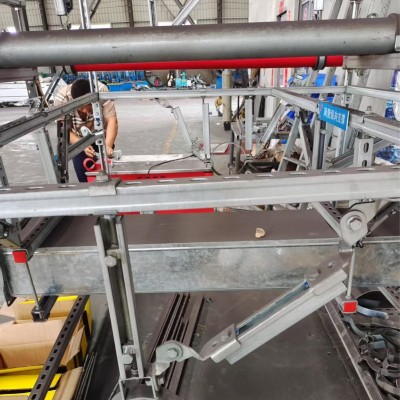 天津光伏支架抗震支架锌铝镁墙面屋面檩条热镀锌太阳能车棚支架图4