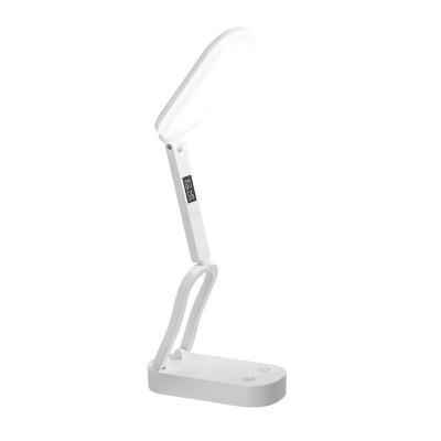 led小台灯护眼学习大学生宿舍折叠台灯 便携床上充电长续航小夜灯图5